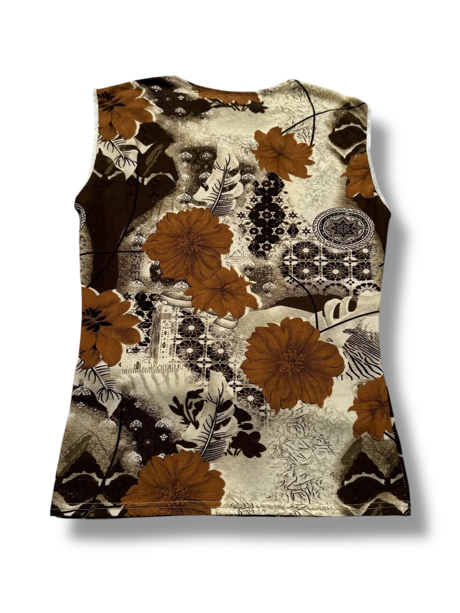 Japanese Brand Y2K Glamour Tank Top(V171) Size M / US 6-8 / IT 42-44 - 2 Thumbnail