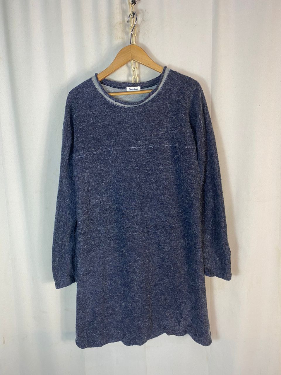 Issey Miyake × Japanese Brand Plantation long wool sweatshirt by Issey miyake Size M / US 6-8 / IT 42-44 - 1 Thumbnail