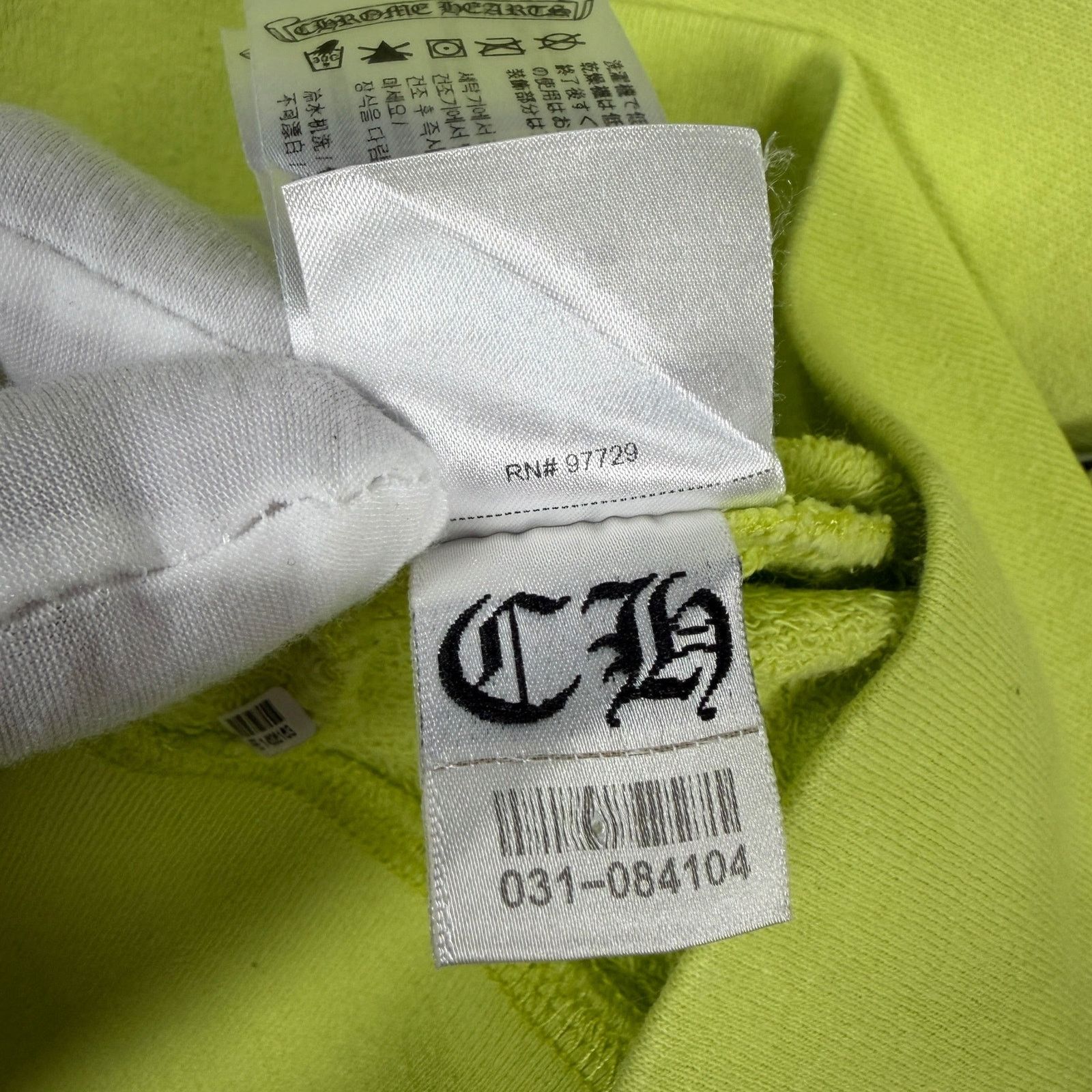 Chrome Hearts Chrome Hearts Matty Boy Green Chainlink Sweatshirt Size US XL / EU 56 / 4 - 7 Thumbnail