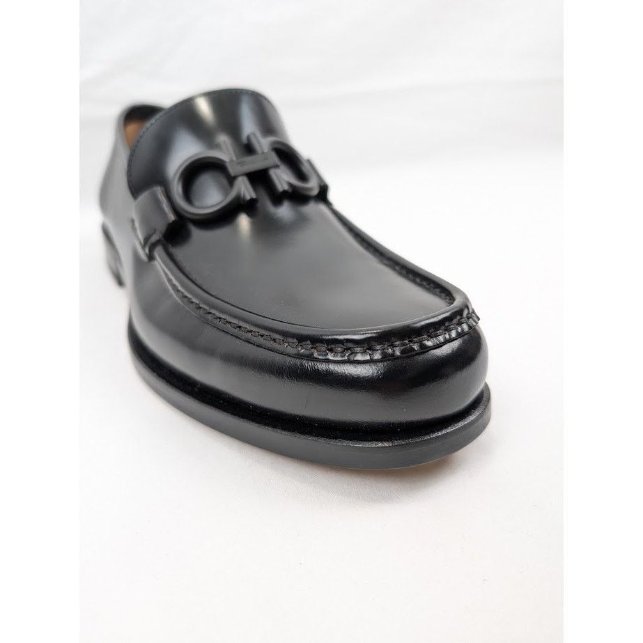 Salvatore Ferragamo o1rshd1 Rolo 10 Loafers Shoes in Nero Size US 7 / EU 40 - 3 Thumbnail