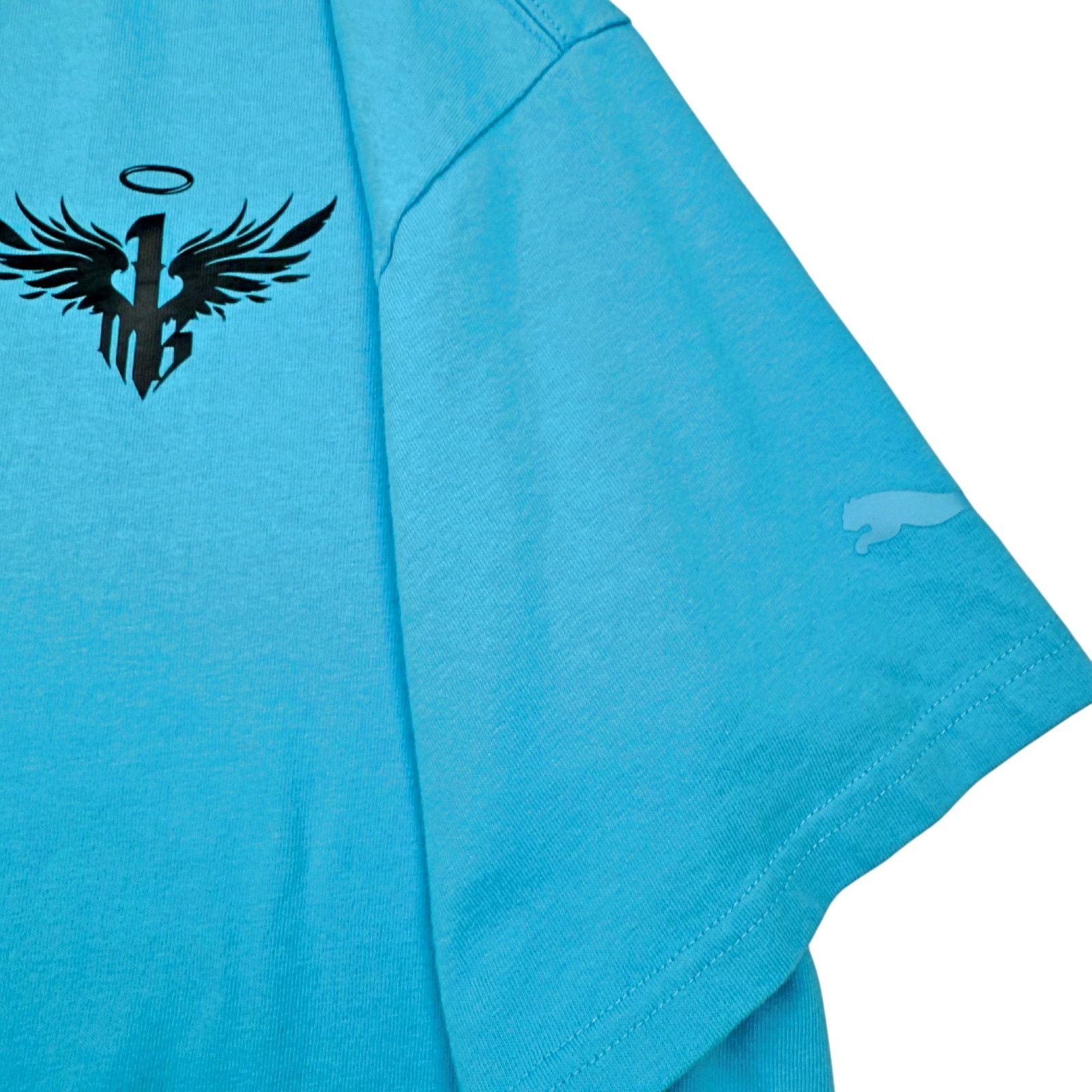Puma Puma x Lamelo Ball Melo Spark Teal T-shirt Rare 1of1 Heem Size US L / EU 52-54 / 3 - 9 Thumbnail
