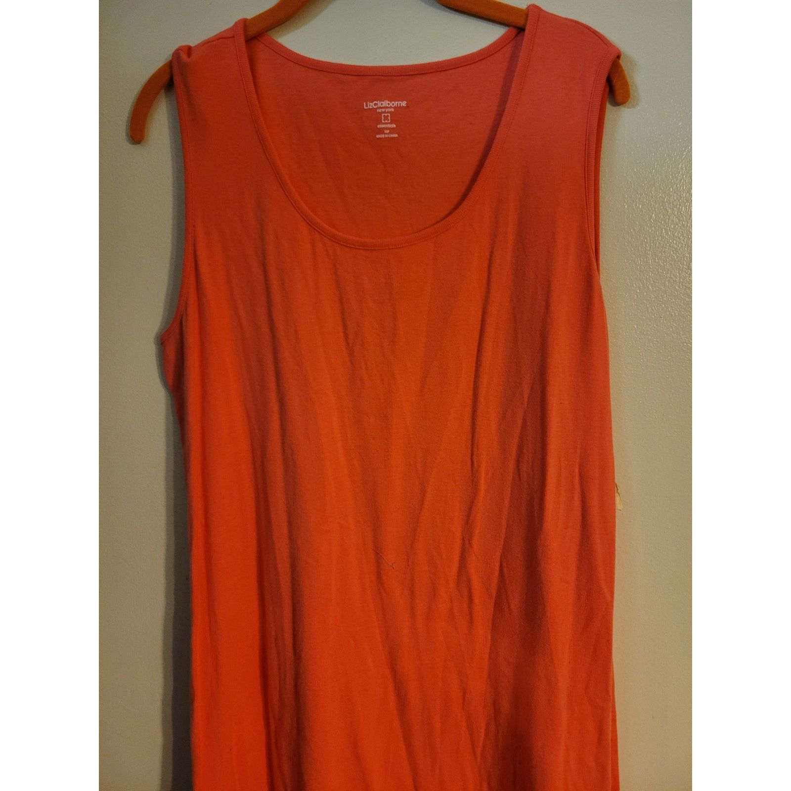 Liz Claiborne Liz Claiborne Peach Dress XLP Size XL / US 12-14 / IT 48-50 - 4 Thumbnail
