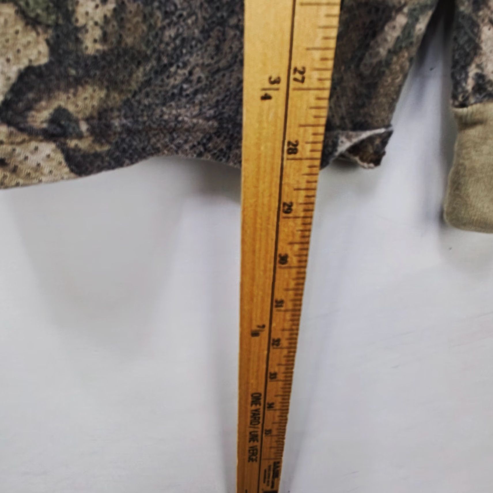 Realtree VINTAGE Realtree Long Sleeve Shirt XL Camouflage Knit Cotton 90s Thermal Pockets Mens Shirt Size US XL / EU 56 / 4 - 7 Thumbnail