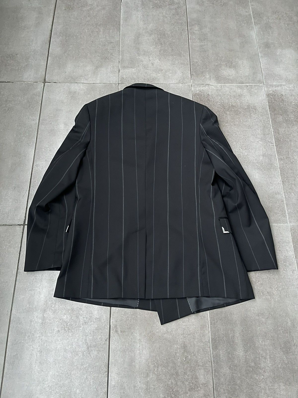 Han Kjobenhavn !DS! AW22 Han Kjobenhavn Boxy Suit Stripped Blazer Size 38R - 11 Thumbnail