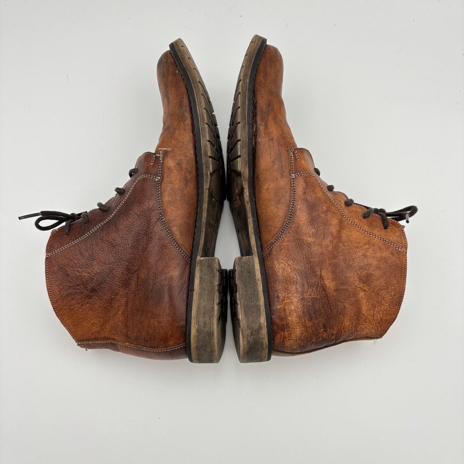 Bed Stu Bed Stu Workshop Leather Lace Up Cobbler Boots Men's 11 Size US 11 / EU 44 - 7 Thumbnail