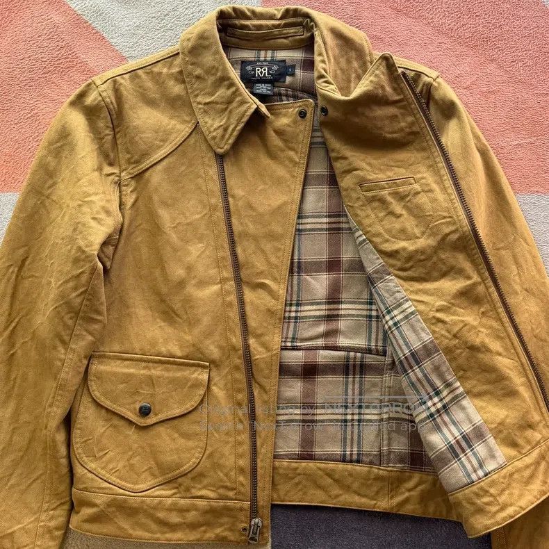 RRL Ralph Lauren RRL Ralph Lauren Zip-up biker riding jacket Size US S / EU 44-46 / 1 - 2 Thumbnail
