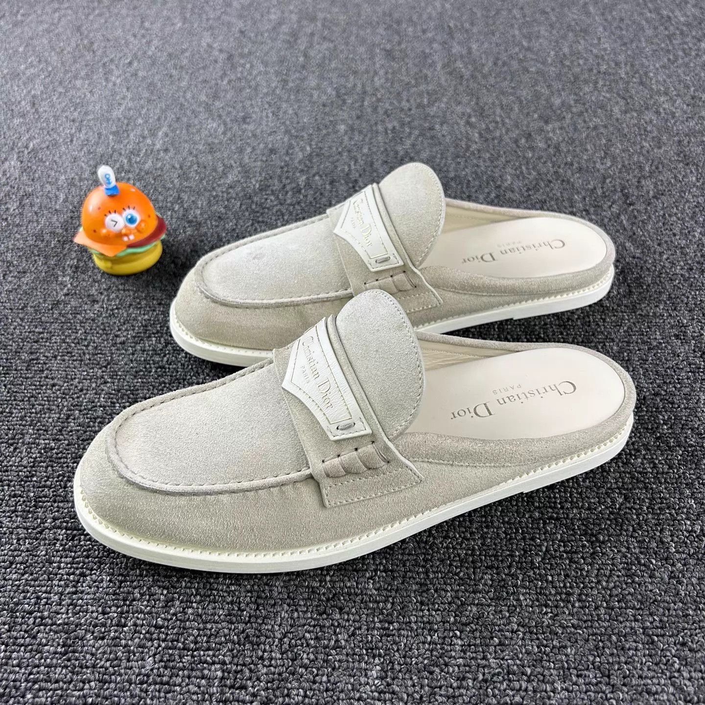 Dior Dior Beige Suede Slipper 37 Size US 6.5 / IT 36.5 - 1 Thumbnail