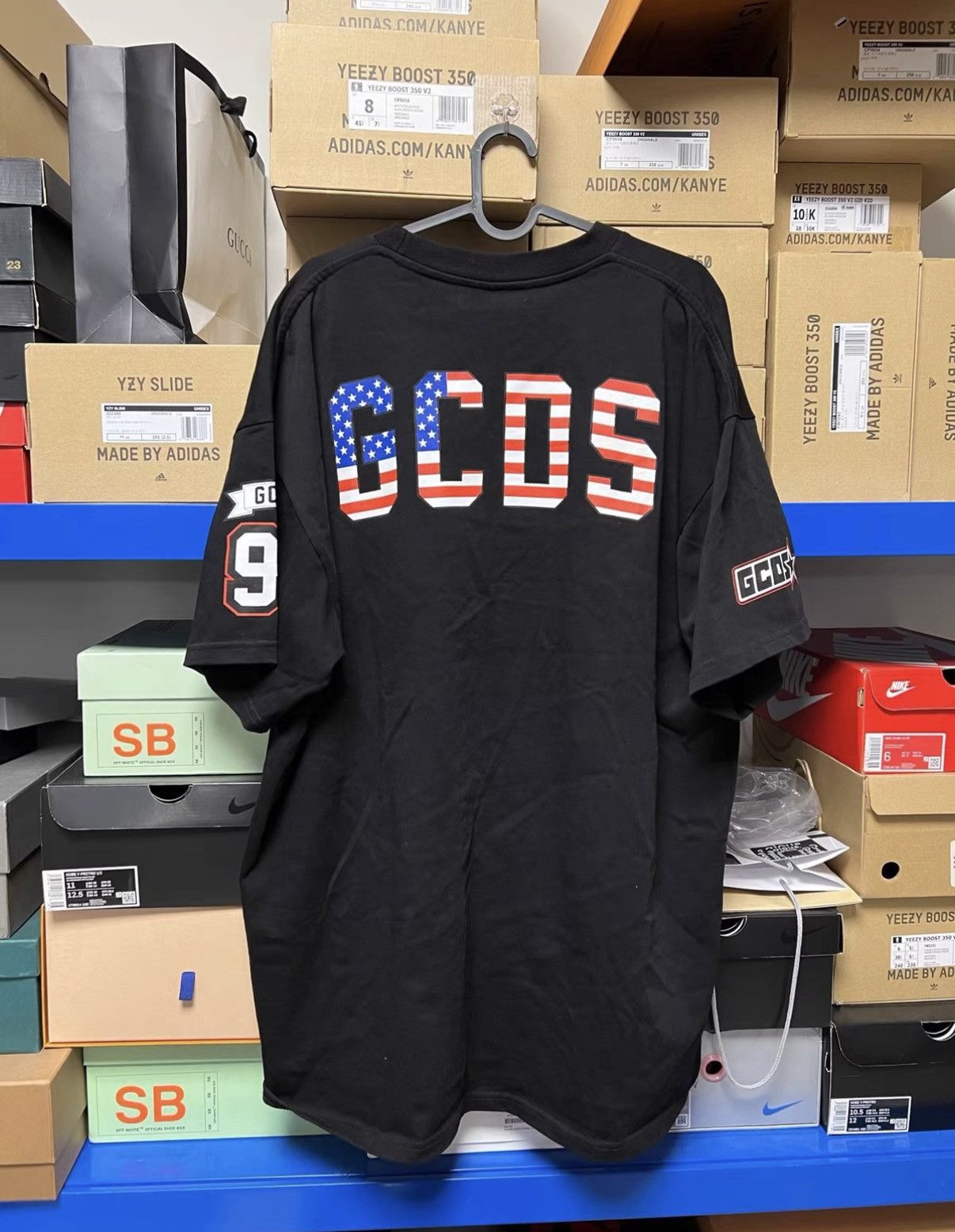 GCDS GCDS Printed T-shirt J42 Size US XL / EU 56 / 4 - 2 Thumbnail