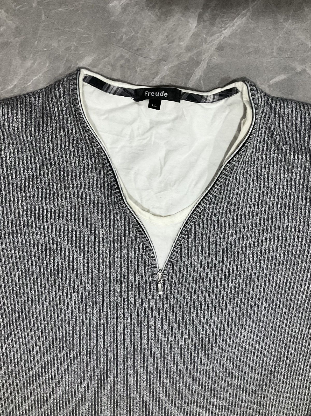 Japanese Brand × Seditionaries × Vintage Rare T-shirt Freude Line Stripe Size US L / EU 52-54 / 3 - 3 Thumbnail