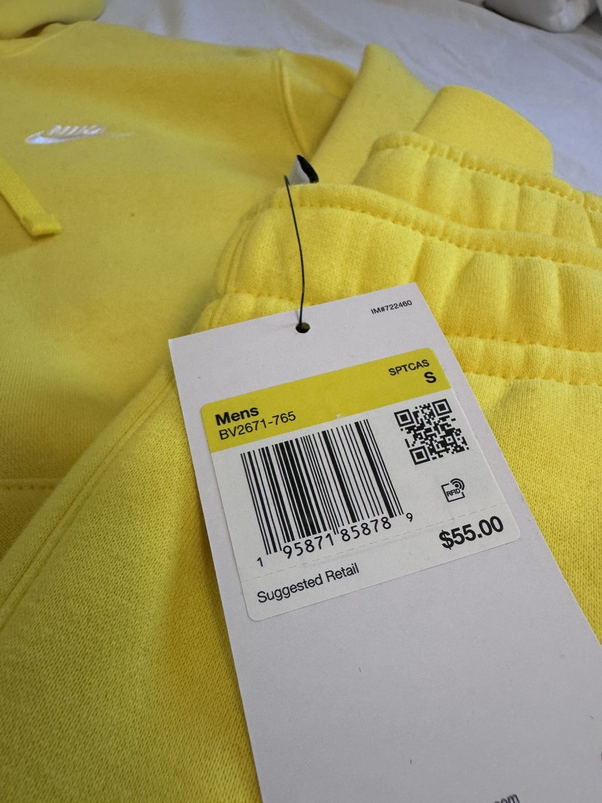 Nike Nike Yellow Sweats Size US 28 / EU 44 - 4 Thumbnail