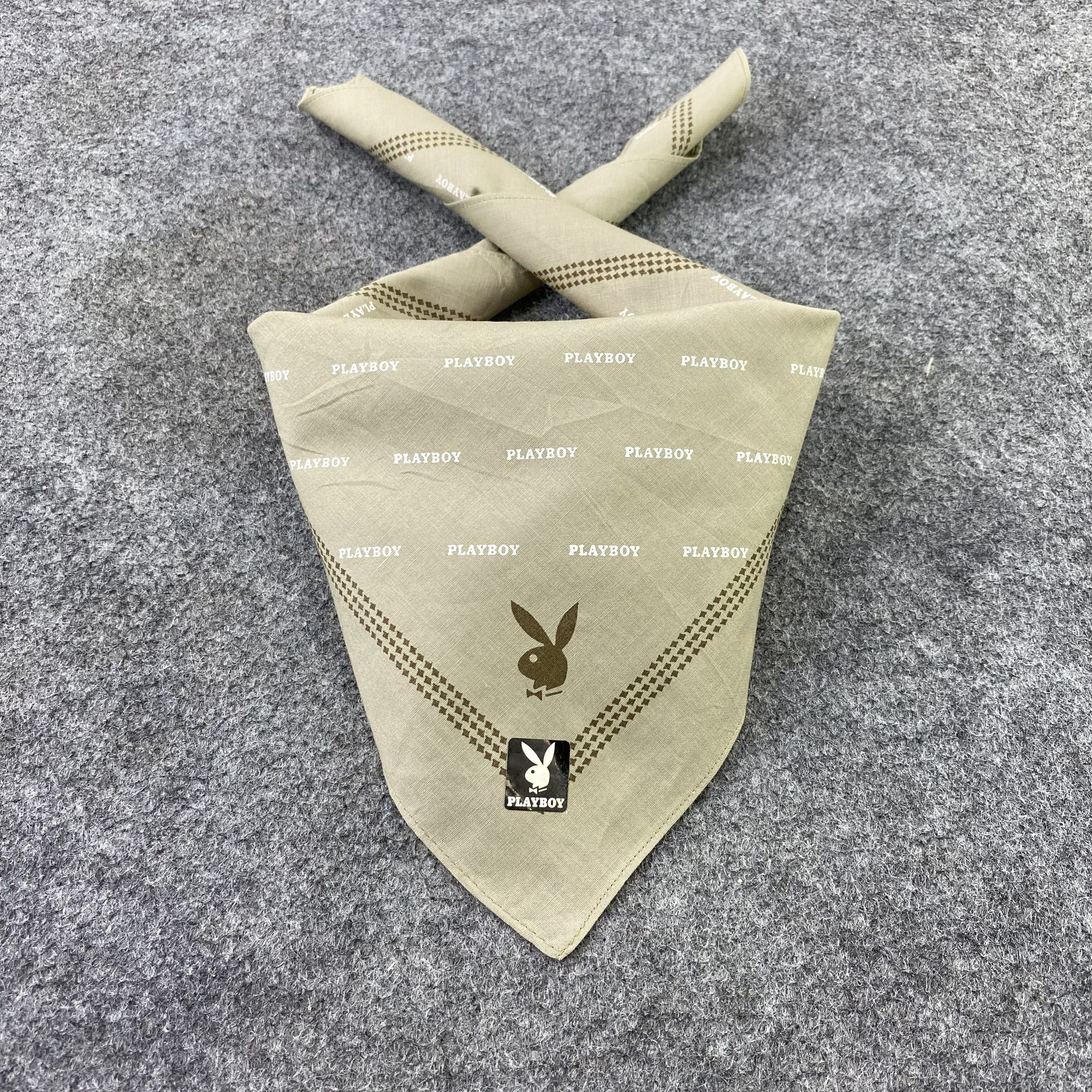 Playboy Playboy Handkerchief Neckerchief Bandana -B864 Size ONE SIZE - 2 Thumbnail