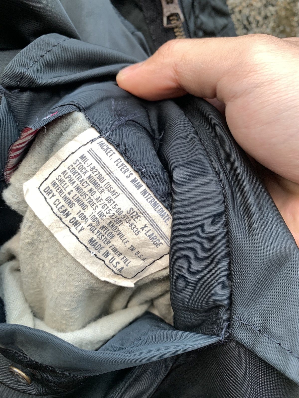 Alpha Industries 🔥SendOffer🔥Vintage Alpha Industries Bomber Jacket Size US L / EU 52-54 / 3 - 9 Thumbnail