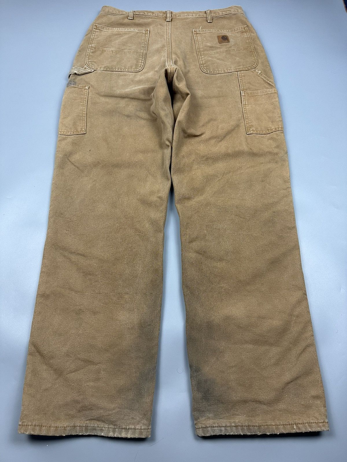 Carhartt × Carhartt Wip × Vintage Distressed Vintage Carhartt Carpenter Pants Size US 36 / EU 52 - 4 Thumbnail