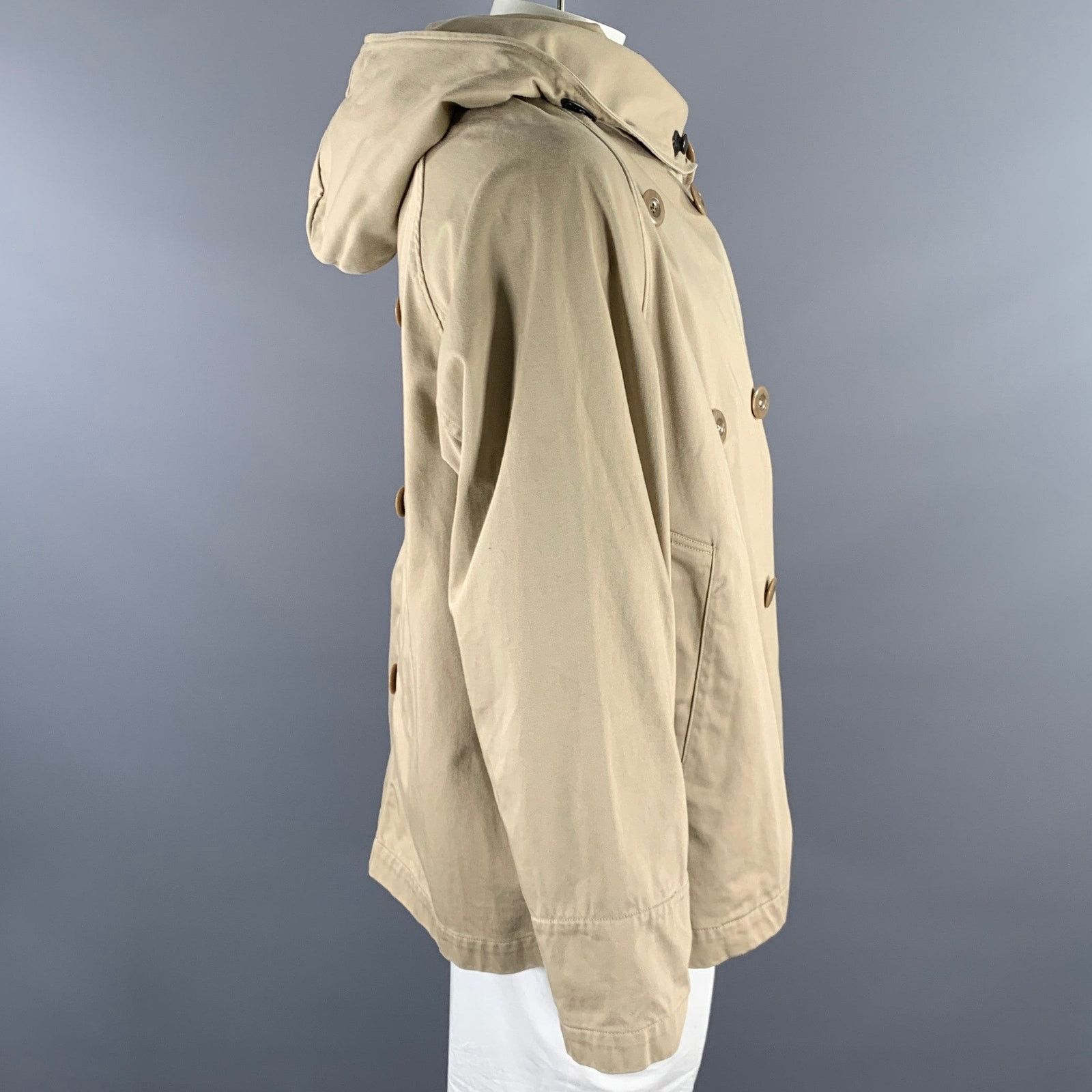 Kapital KAPITAL Size M Khaki Cotton Hooded Jacket Size US M / EU 48-50 / 2 - 2 Thumbnail