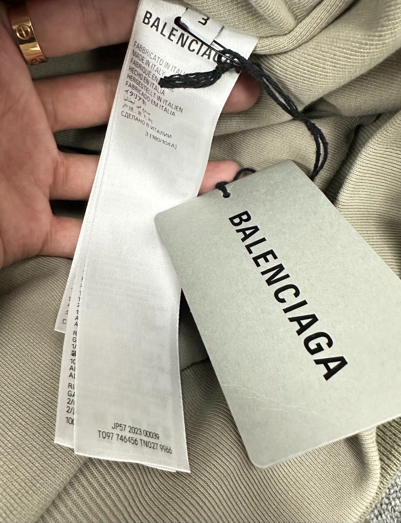 Balenciaga Balenciaga SS23 Beeige All in Bomber, Sz.3 Size US L / EU 52-54 / 3 - 6 Thumbnail