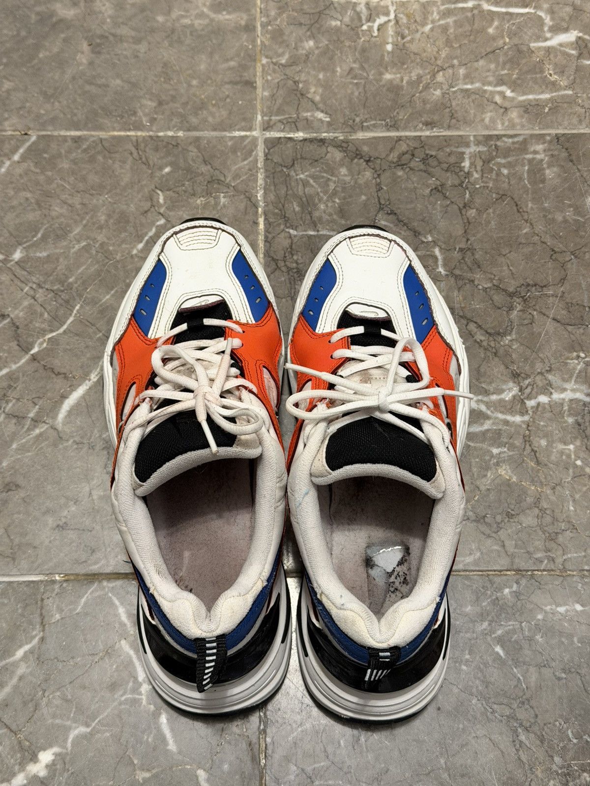 Nike Nike M2K Tekno “Summit White / Black – Team Orange” Size US 8.5 / EU 41-42 - 3 Thumbnail
