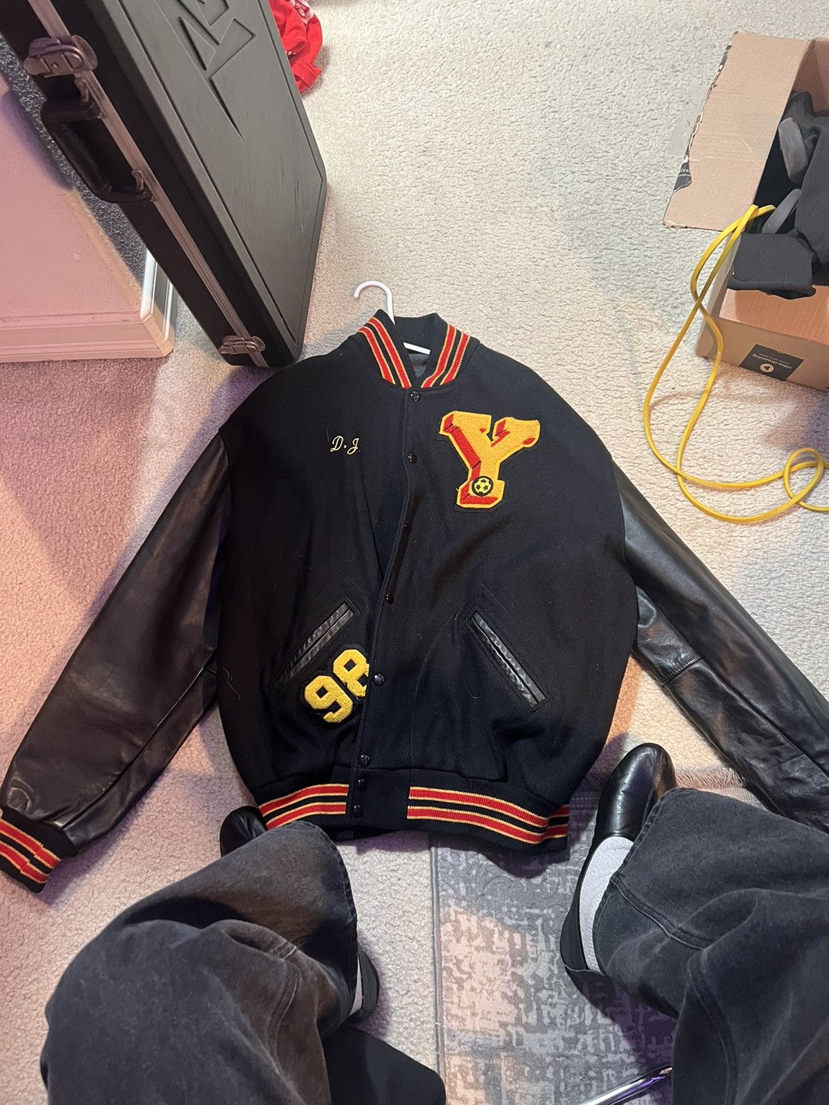 Vintage Vintage Varisty Jacket Size US XL / EU 56 / 4 - 1 Thumbnail