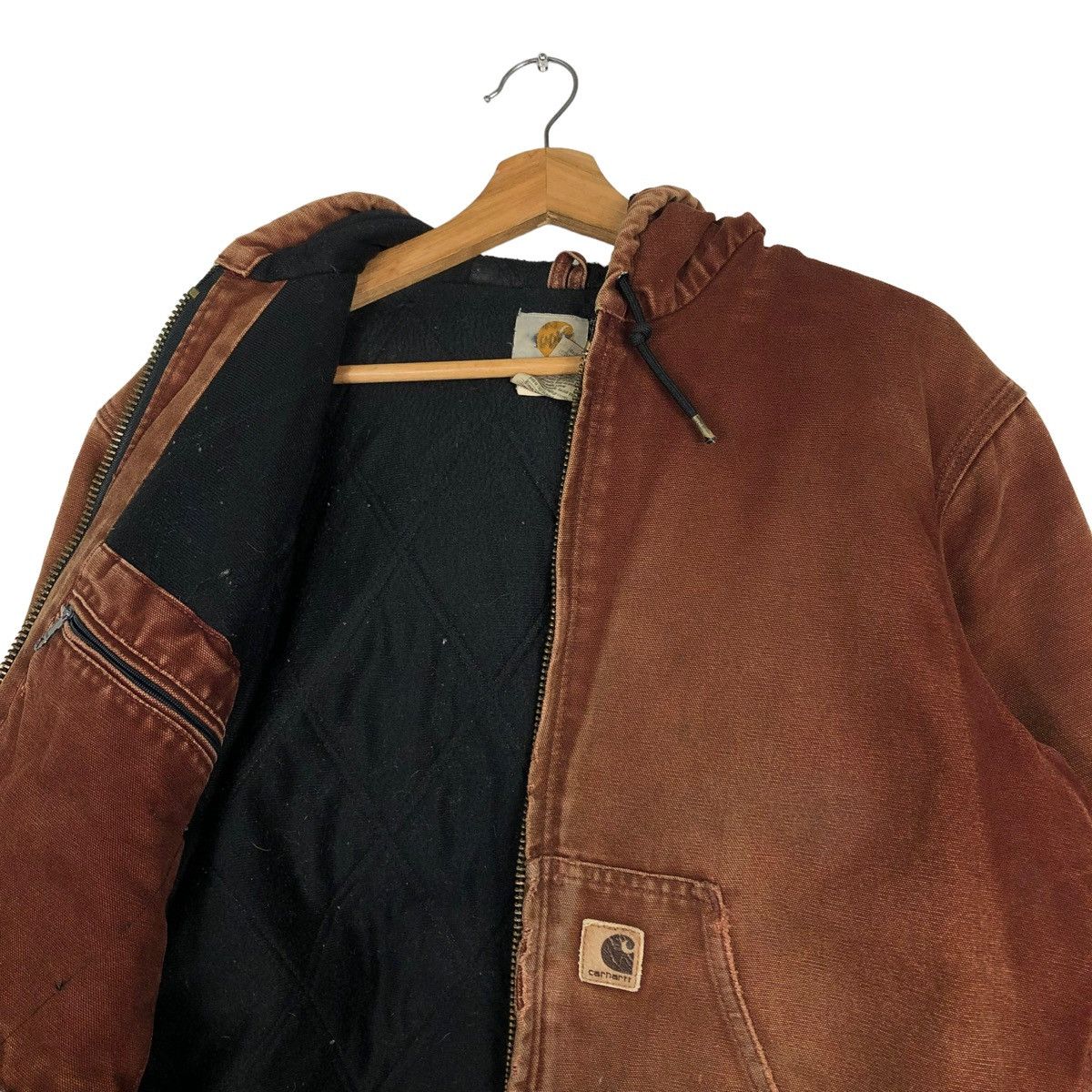 Carhartt 🔥Vtg Distressed Chore Jacket Duck Canvas Carhartt USA Size US M / EU 48-50 / 2 - 11 Thumbnail