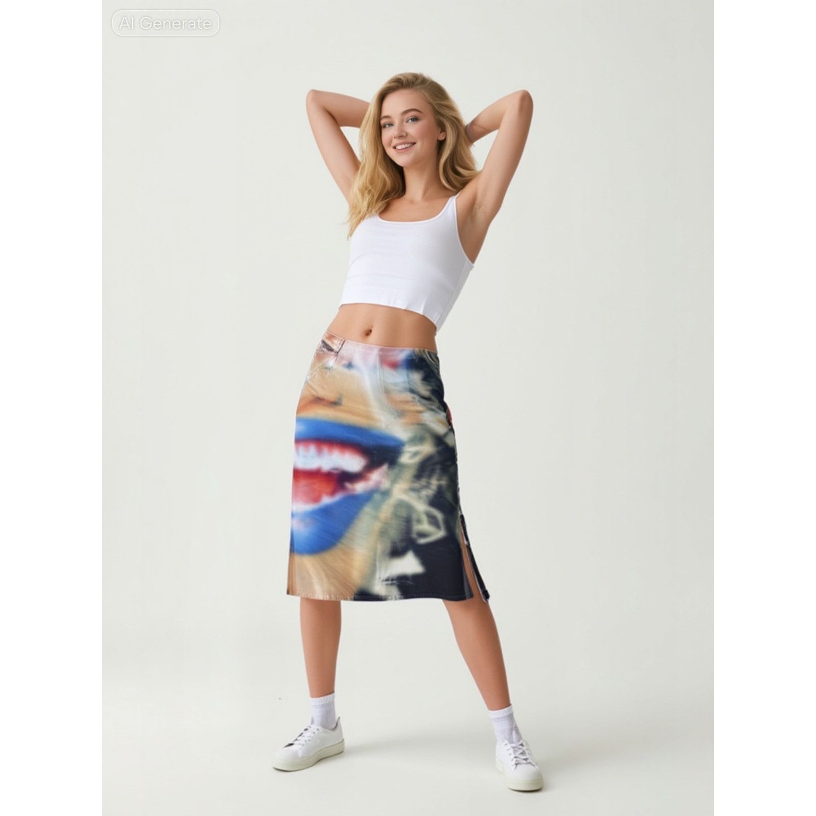 Diesel 🔥 RUNWAY DIESEL SKIRT - NWT - LIMITED EDITION 🔥size 28 Size 28" / US 6 / IT 42 - 1 Thumbnail