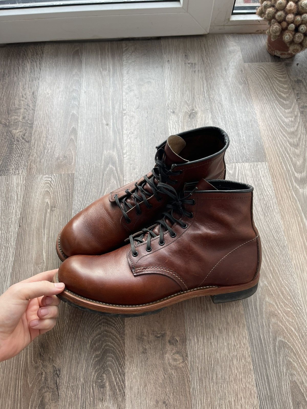 Red Wing Red Wing 9014 Beckman Ankle Work Boots Mens Steel Toe shoes Size US 10 / EU 43 - 4 Thumbnail