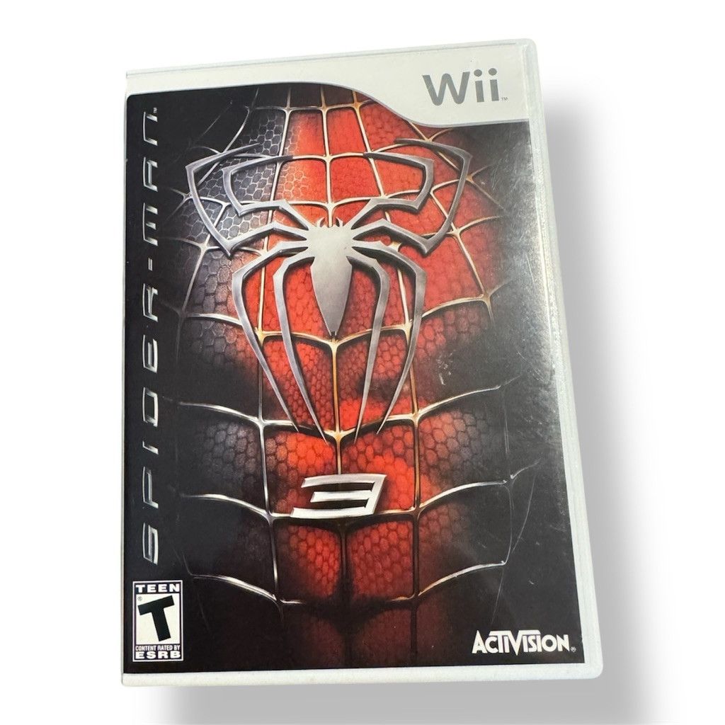 Marvel Comics Wii Activision Spider-Man 3 Video Game Size ONE SIZE - 1 Thumbnail