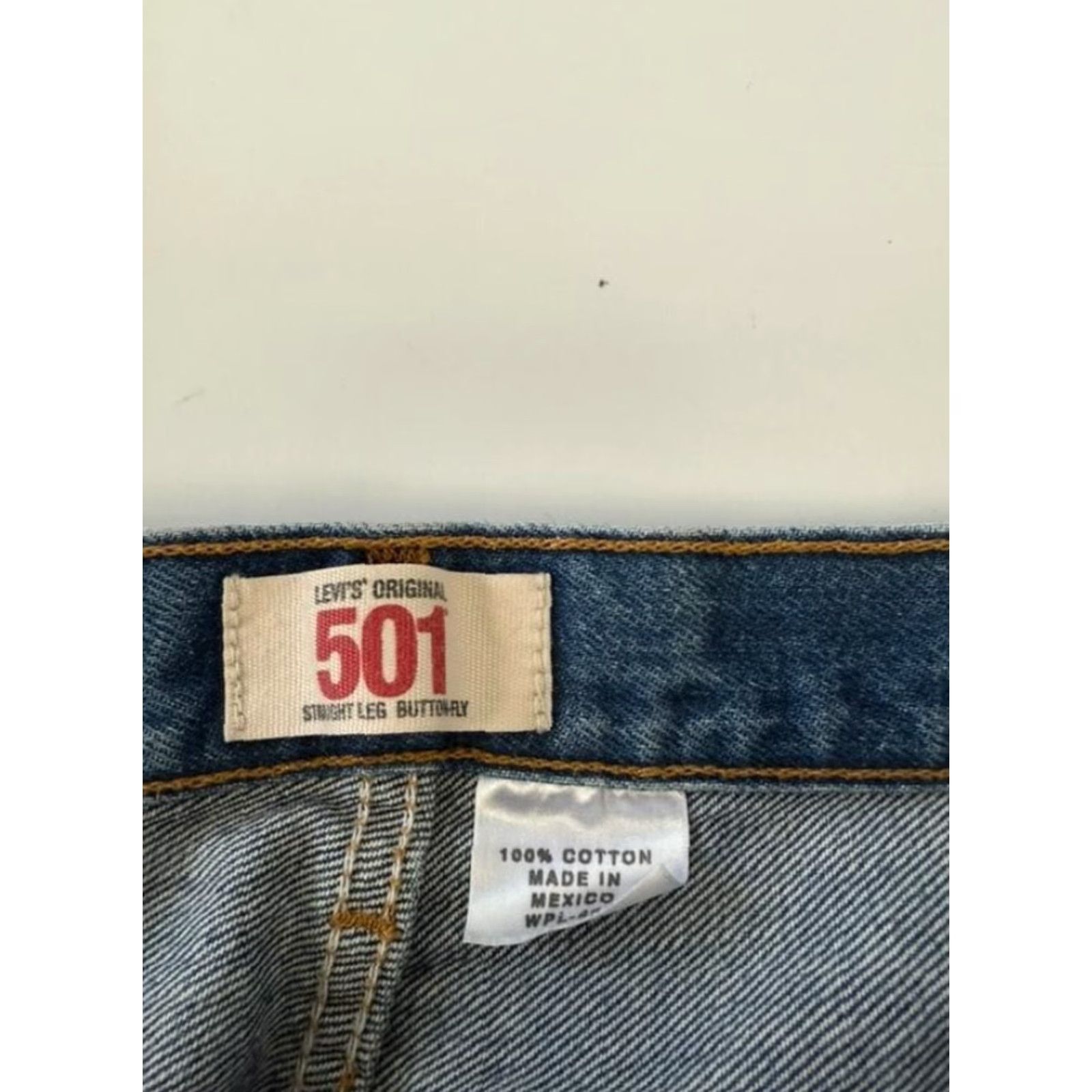 VINTAGE Levi's 501 Denim Jeans Pants Male Regular Size 33 x 36 Blue Jeans