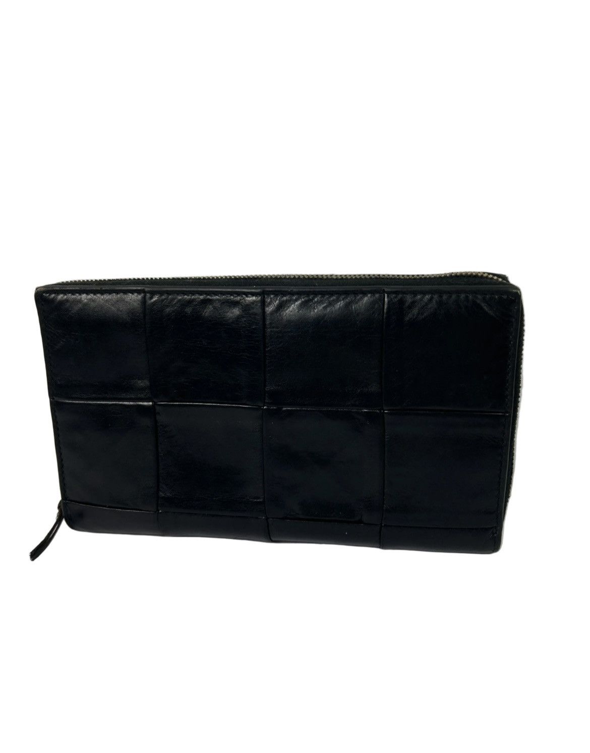 Bottega Veneta Bottega Veneta Leather Block Zippy Wallet Size ONE SIZE - 1 Thumbnail