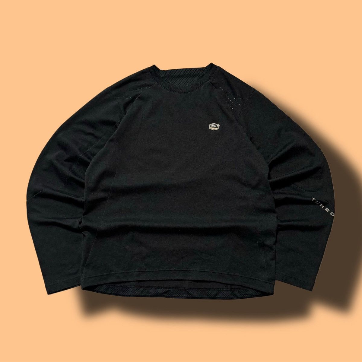 Nike × Vintage 00s Nike Vintage Tn Plus Drill Turtleneck Sweatshirt Y2K Size US L / EU 52-54 / 3 - 1 Thumbnail