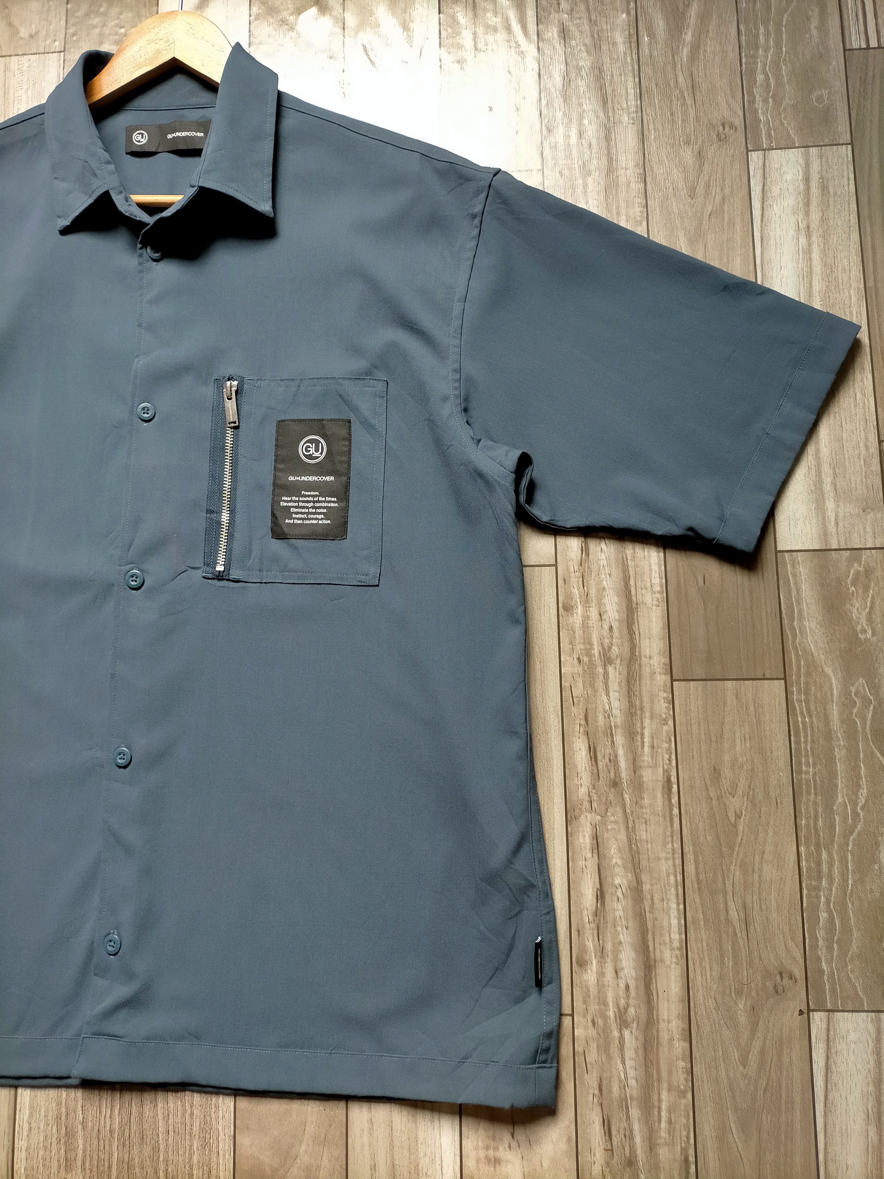 GU GU x Undercover Zipped Pockets Shirt Button Ups Size US M / EU 48-50 / 2 - 5 Thumbnail