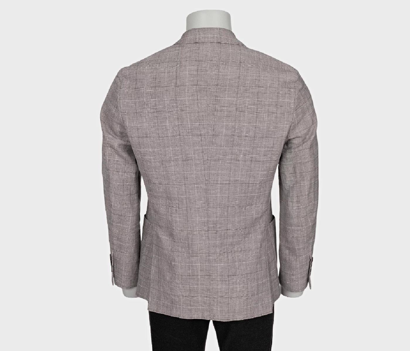 Brunello Cucinelli Brunello Cucinelli men’s gray checkered jacket Size 50R - 3 Thumbnail