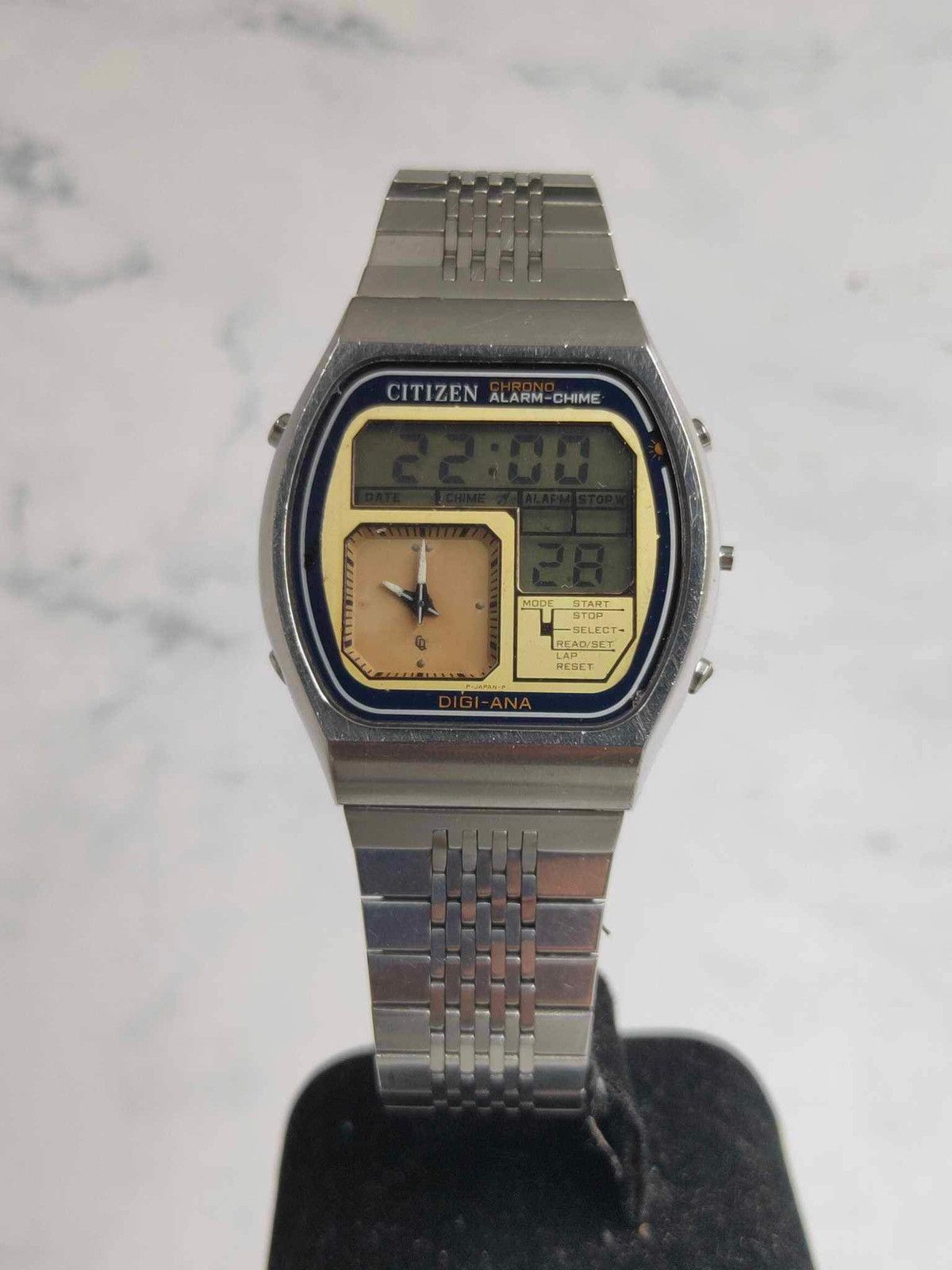 image of Citizen 4-098404 Analog/digital Japan Men’S Watch in Cream, Men's