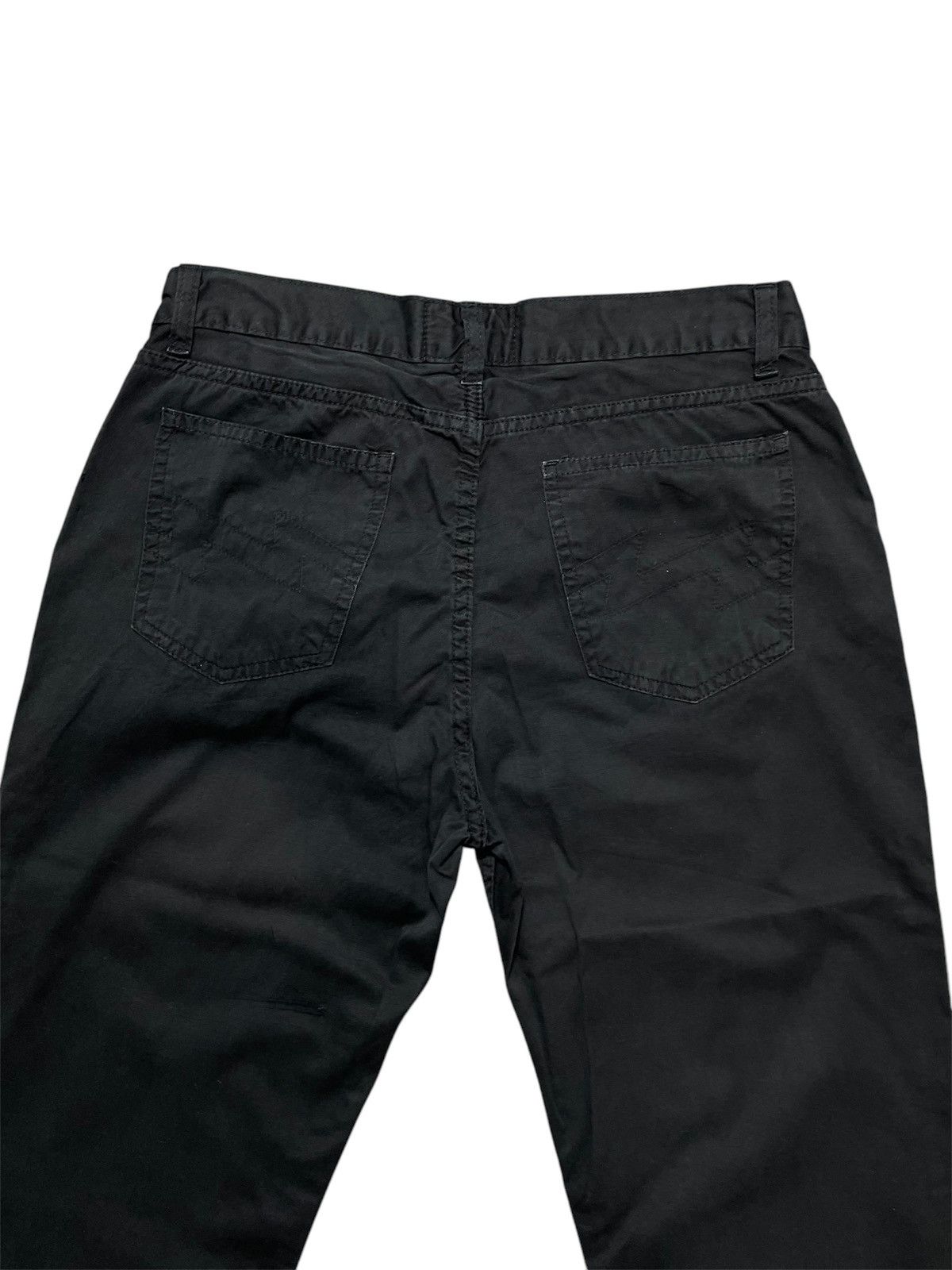 W&LT × Walter Van Beirendonck Walter Van Beirendonck - Black Chino Pants Size US 31 - 4 Thumbnail
