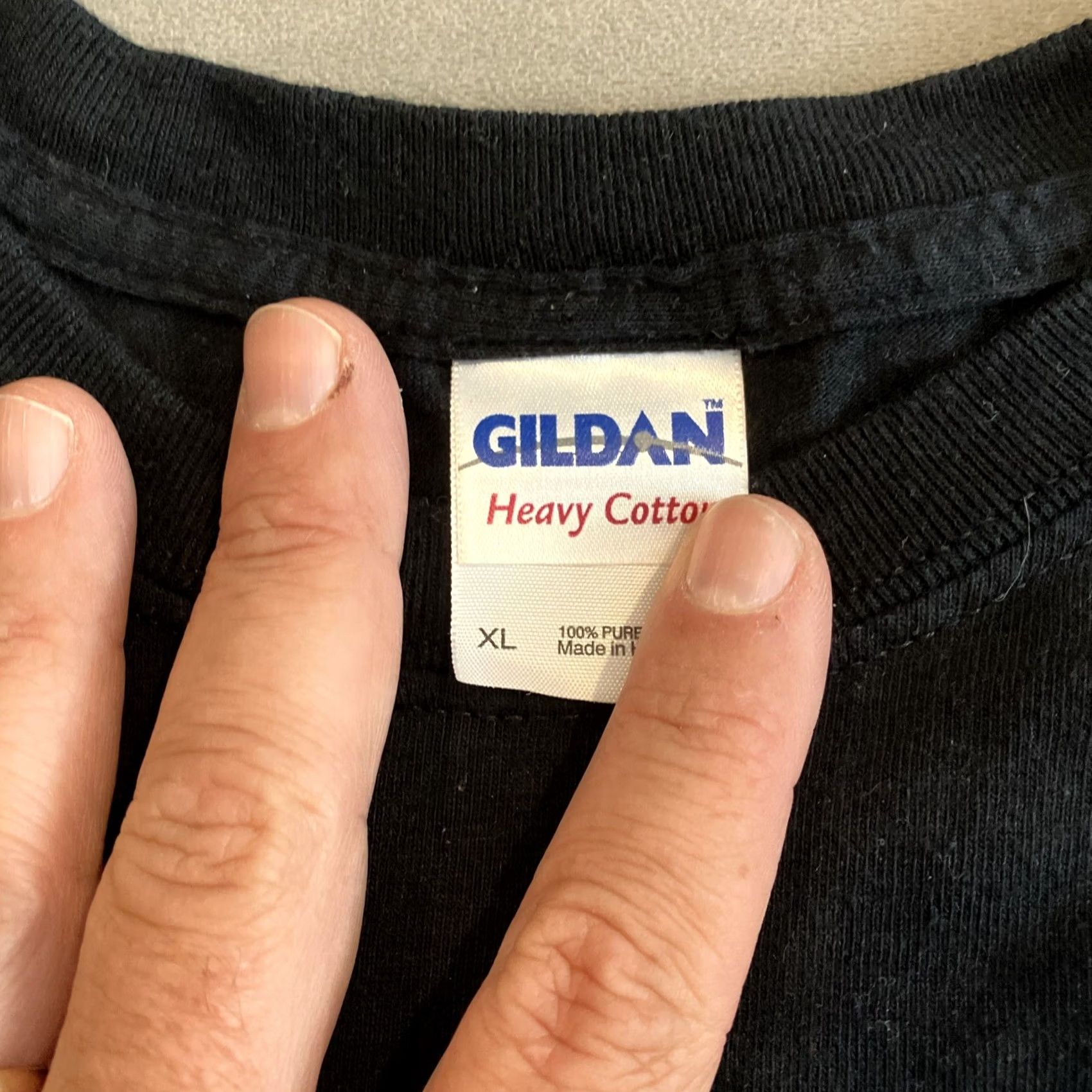 Gildan VINTAGE ROCK BAND T-Shirt XL Black Gildan Crew Neck Short Sleeve Band Beatles 2007 GameStop Release Promo Mens Sizes XL Size US XL / EU 56 / 4 - 4 Thumbnail