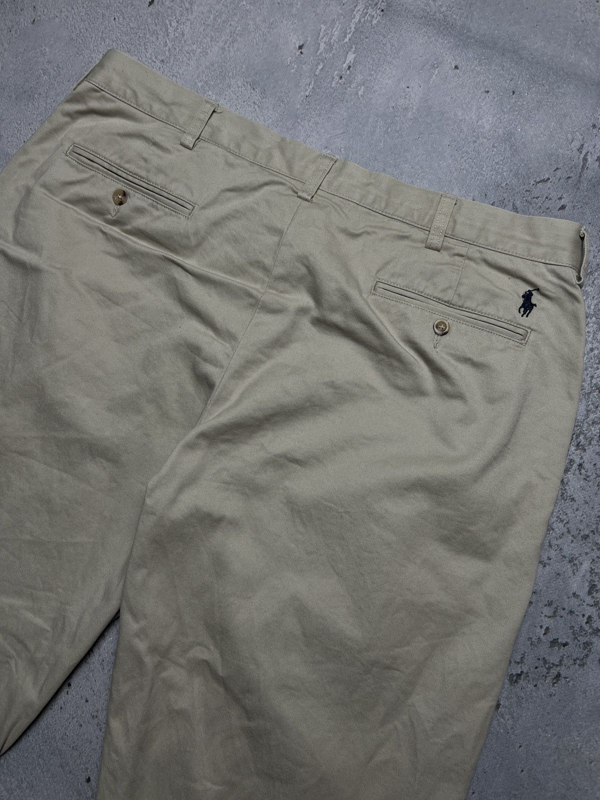 Polo Ralph Lauren Polo Ralph Lauren Men's Beige Chino Pants Slim Fit 38x32 Size US 38 / EU 54 - 9 Thumbnail