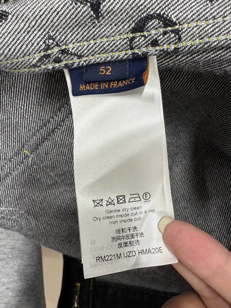 Louis Vuitton Louis Vuitton Nigo Deconstructed Paneled Denim Jacket Size US L / EU 52-54 / 3 - 7 Thumbnail