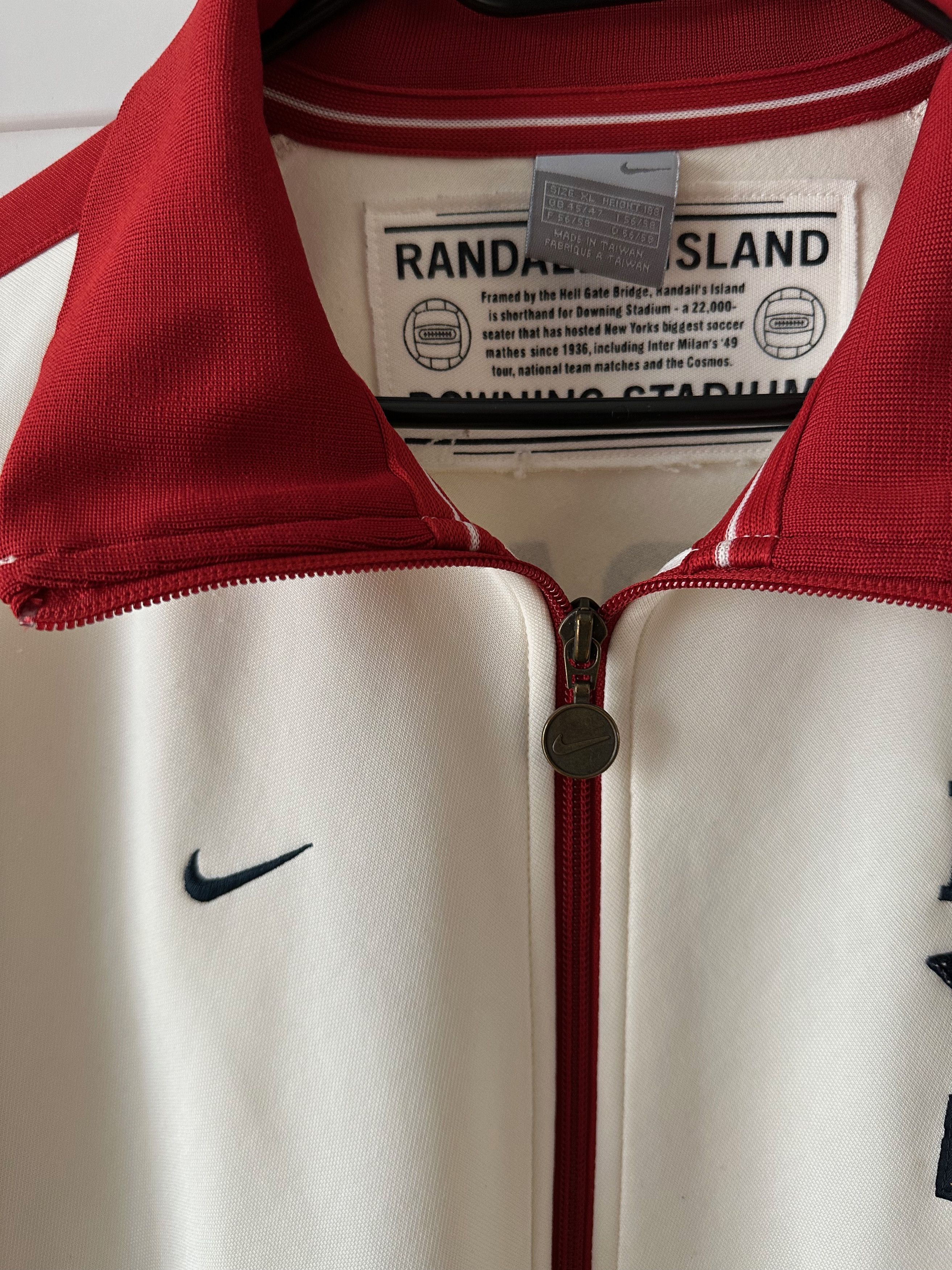 Nike vintage NIKE Downing Stadium Randall's Island athletic top Size US XL / EU 56 / 4 - 4 Thumbnail