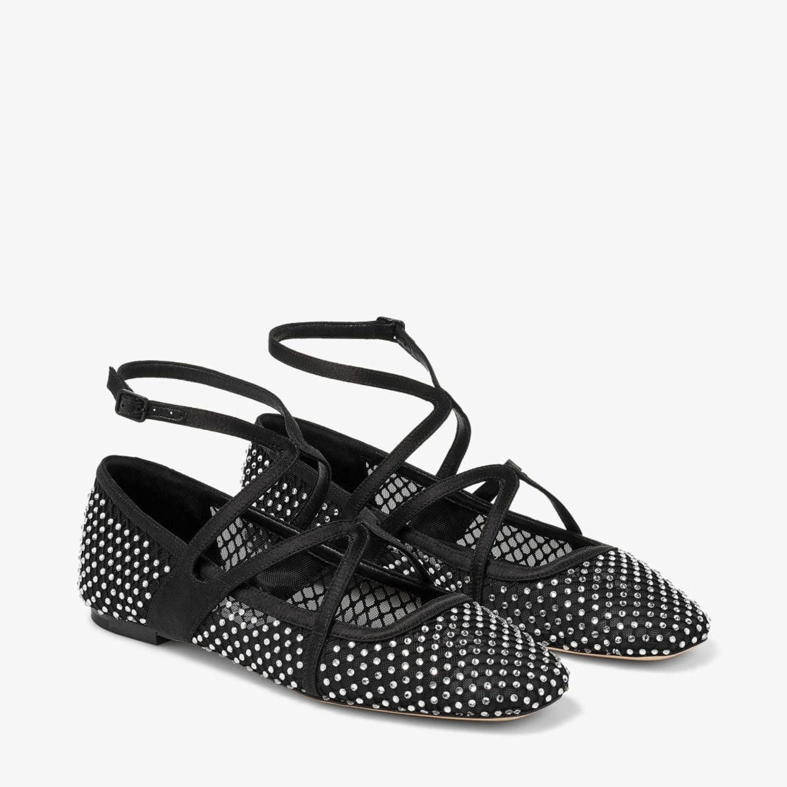 Jimmy Choo Jimmy Choo Astoria Satin Crystal Flats size 40 Size ONE SIZE - 2 Thumbnail