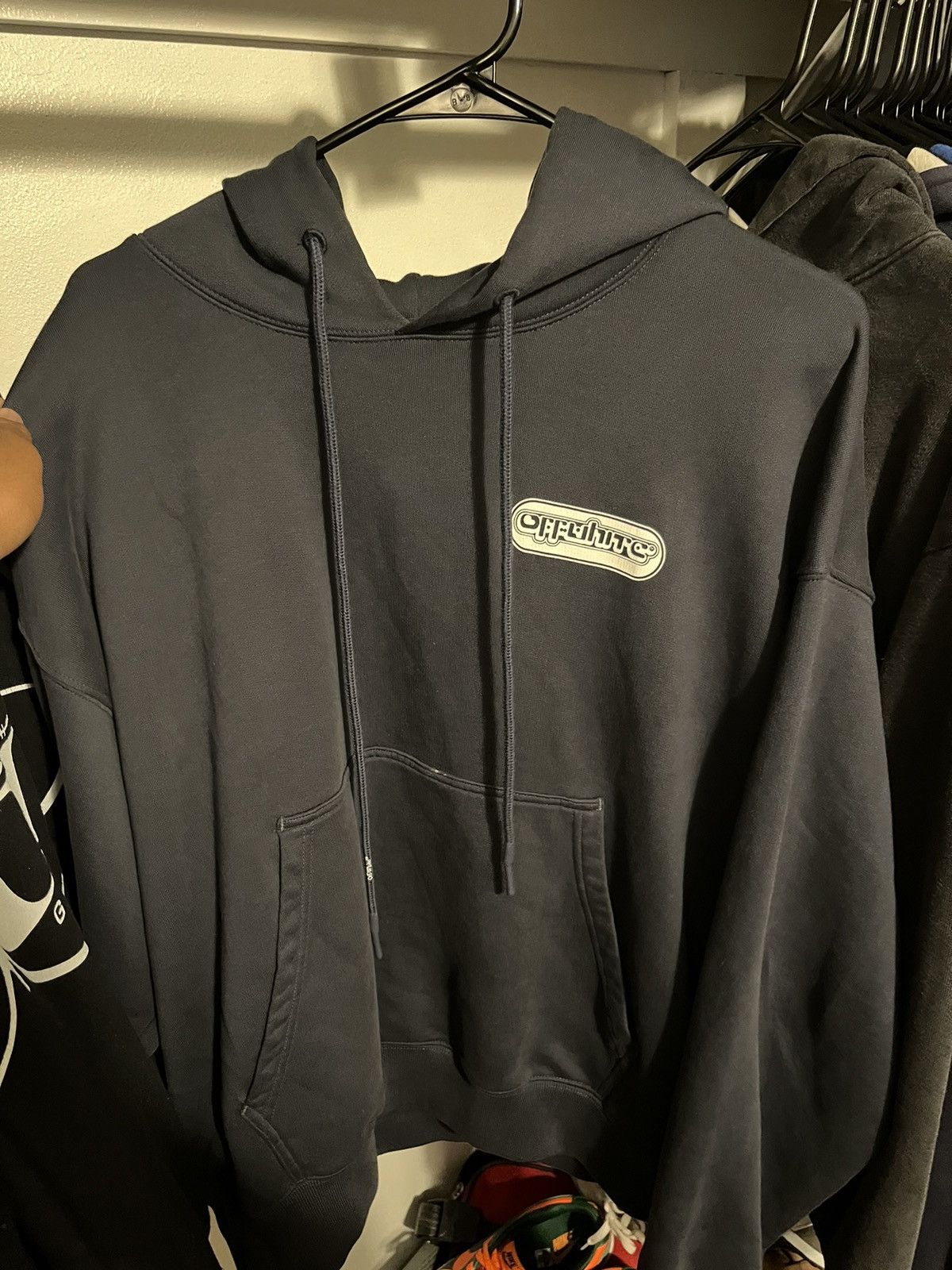 Off-White Off-White hoodie “Warrior Skate hoodie outer space” Size US S / EU 44-46 / 1 - 1 Thumbnail