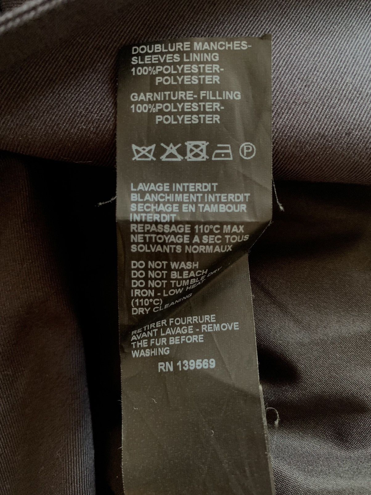 The Kooples Double-Breasted Trench Coat Jacket ysl gucci