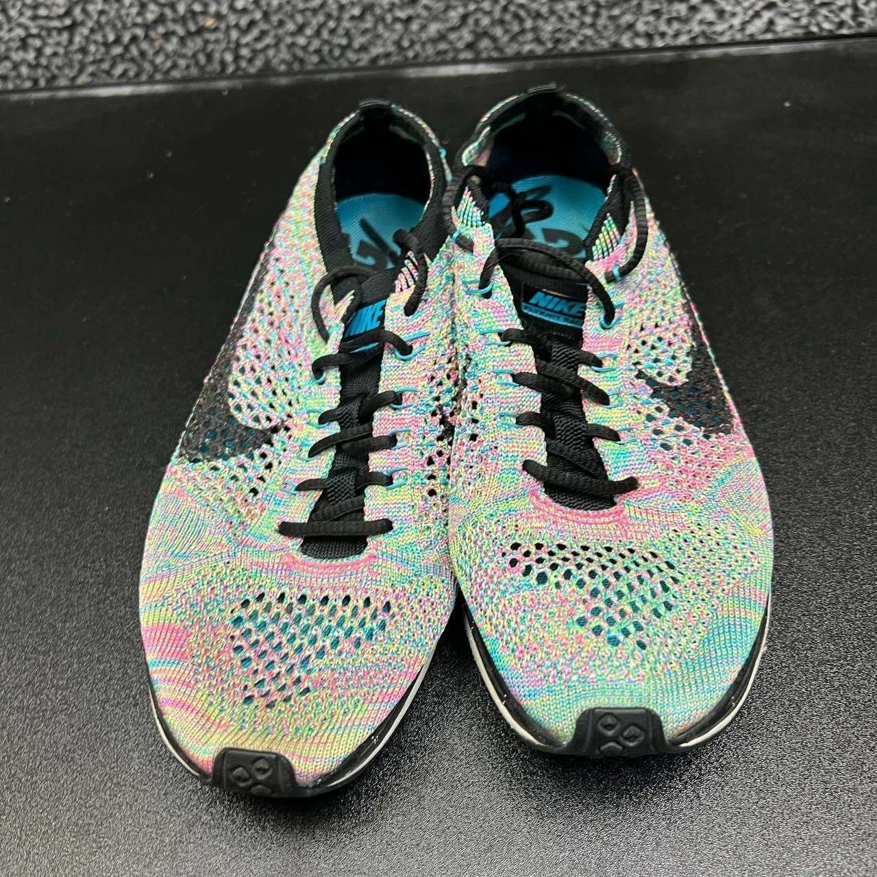 Nike Nike Flyknit Racer Running Shoes Women 5 2.0 526628-304 Size US 7.5 / IT 37.5 - 2 Thumbnail