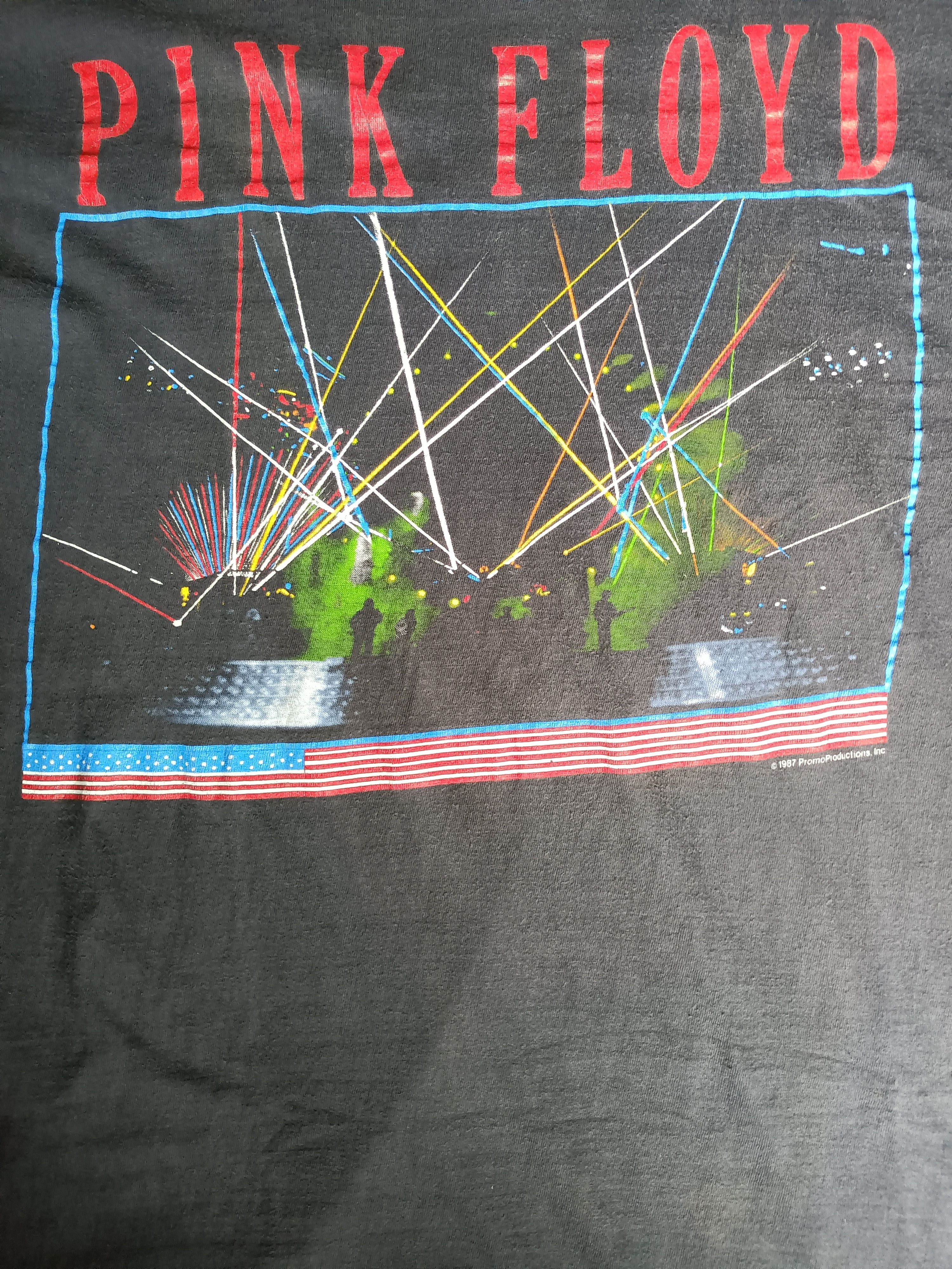 Pink Floyd 80s Psychedelic Rock Band Tee Size US M / EU 48-50 / 2 - 2 Thumbnail