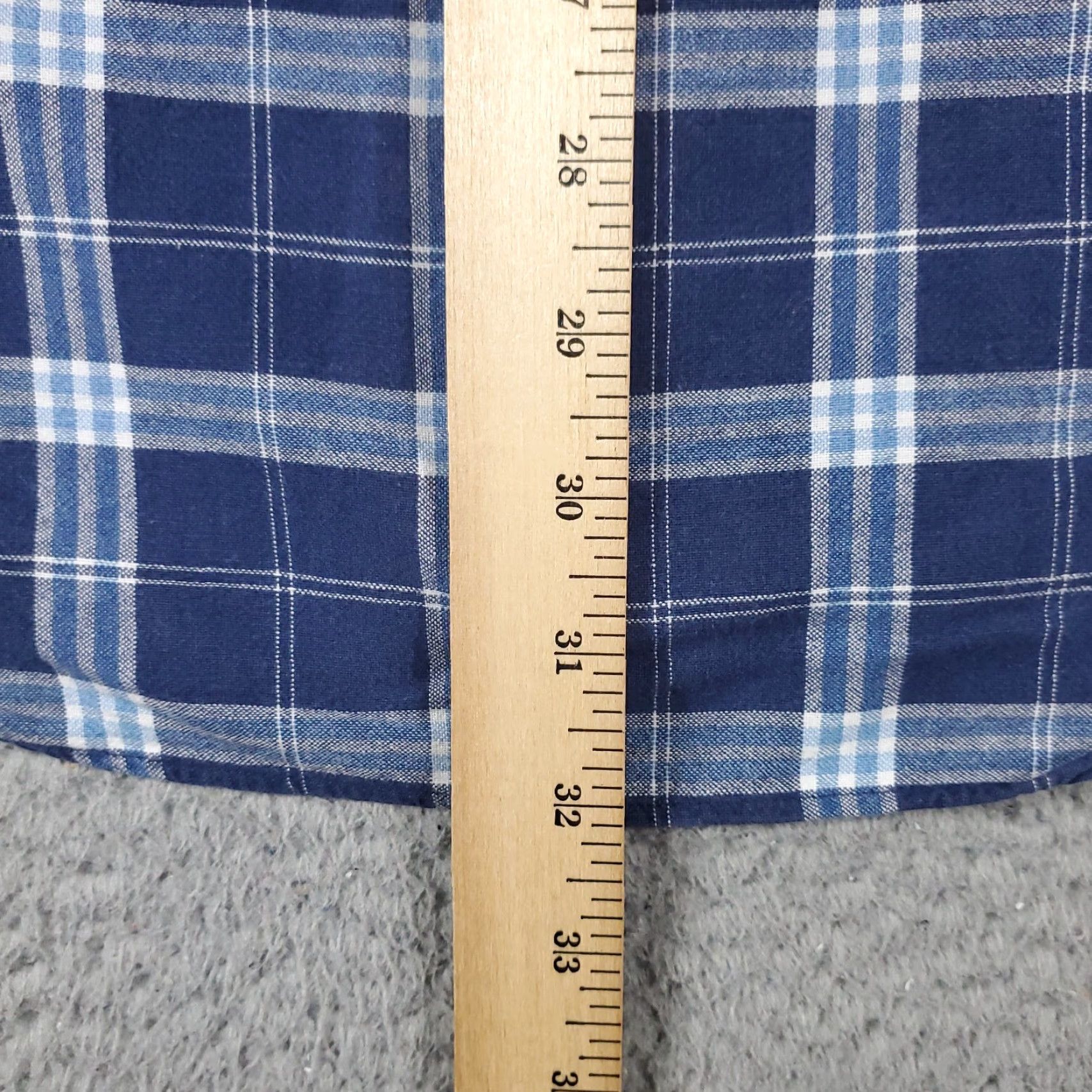 Ralph Lauren Ralph Lauren Shirt Mens Medium Blue Plaid Button-Up Long Sleeve Polo Button-Down Collar Size US M / EU 48-50 / 2 - 5 Thumbnail