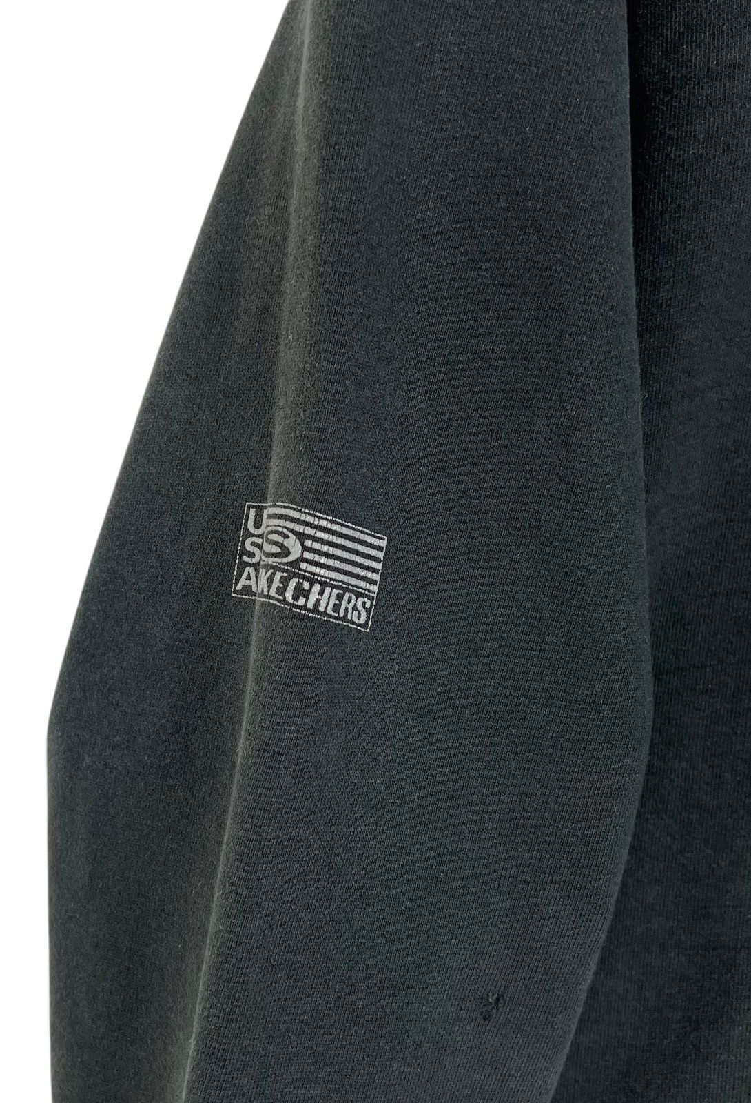 SKECHERS × Vintage 90s Vintage Skechers Distressed Hoodie Size US M / EU 48-50 / 2 - 6 Thumbnail