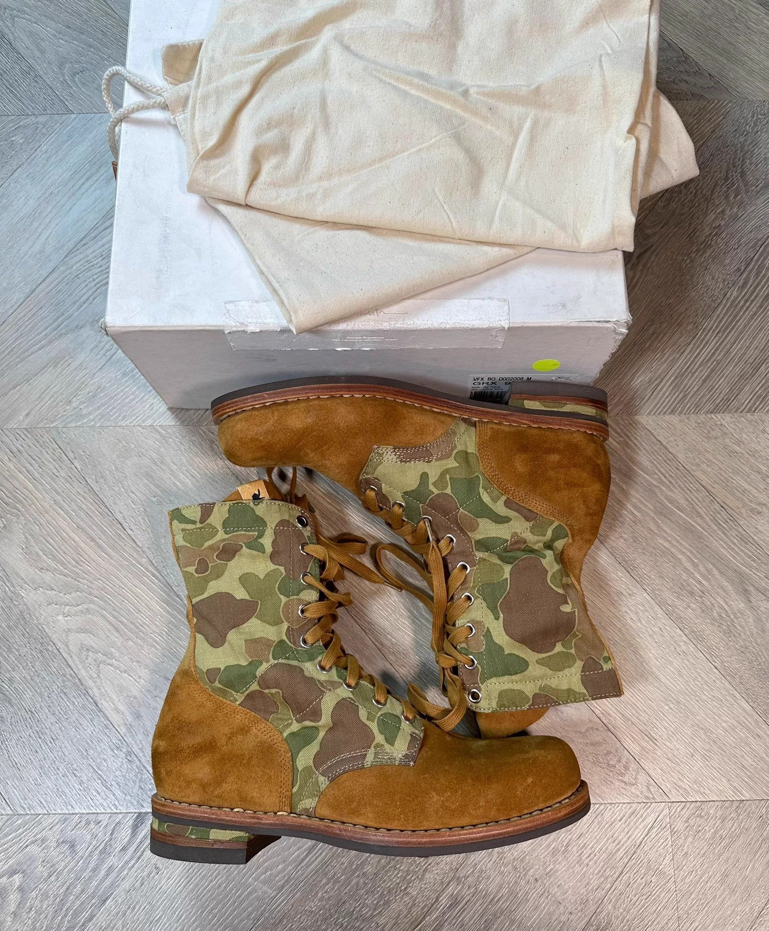 Visvim Visvim 15SS Wallace Hi Top Camo Boot Brigadier US9/43 Size US 10 / EU 43 - 4 Thumbnail