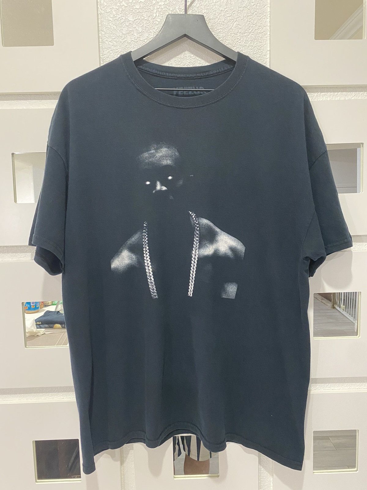 Image of 2013 Kanye West Yeezus Tour Black Skinhead Tee, Men's (Size XL)