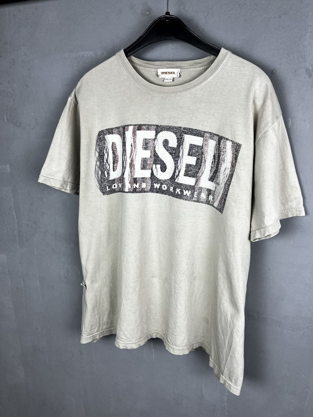 Diesel Diesel big logo t shirt vintage 90s Size US L / EU 52-54 / 3 - 2 Thumbnail