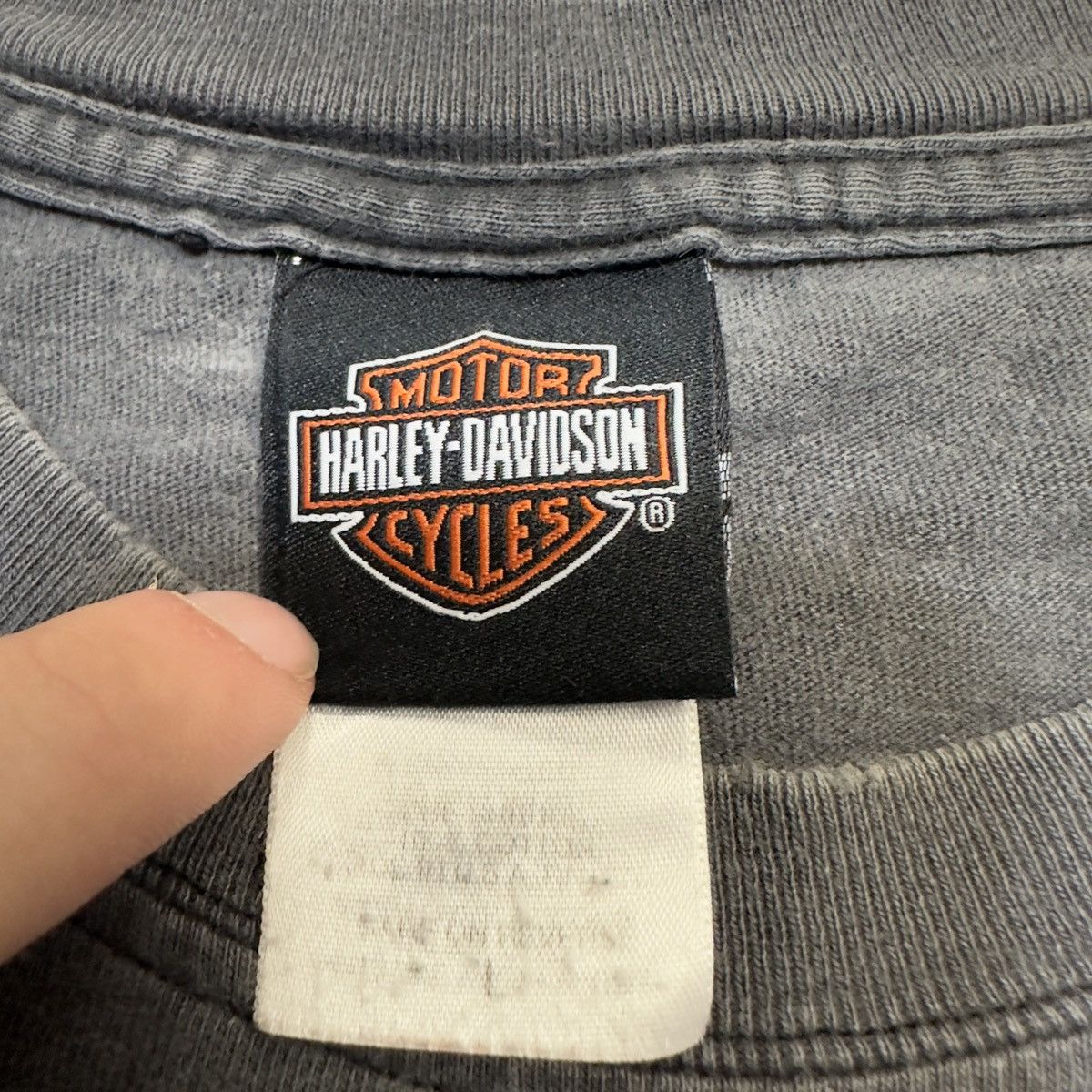 Harley Davidson × Vintage Vintage Harley Davidson tee Size US L / EU 52-54 / 3 - 4 Thumbnail