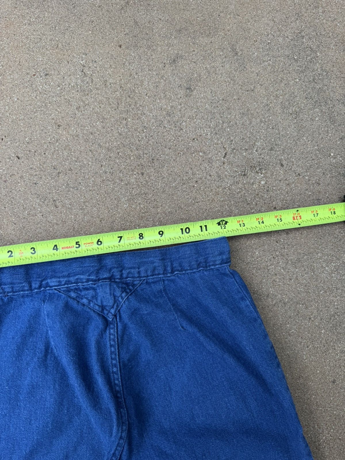Vintage Vintage 70’s Militaries Equipments Bellbottom Jeans 24x31 Size 24" / US 00 / IT 34 - 7 Thumbnail