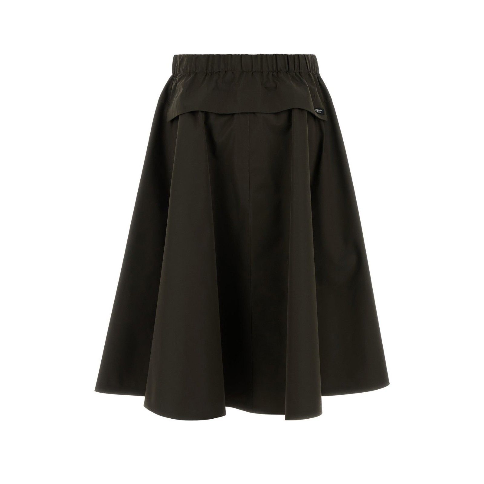 Prada PRADA Green Polyester Tech Fabric Skirt New And Authentic (W Size 28" / US 6 / IT 42 - 2 Thumbnail