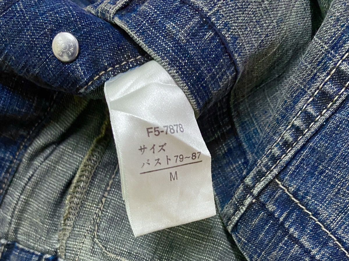 Marithe + Francois Girbaud Vintage Brand Marithe Francois Girbaud Denim Jacket 1990s Size M / US 6-8 / IT 42-44 - 13 Thumbnail